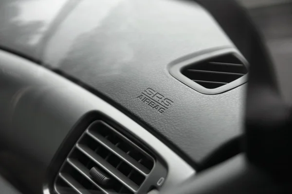 Légende de l'airbag SRS sur le tableau de bord de la voiture Image En Vente