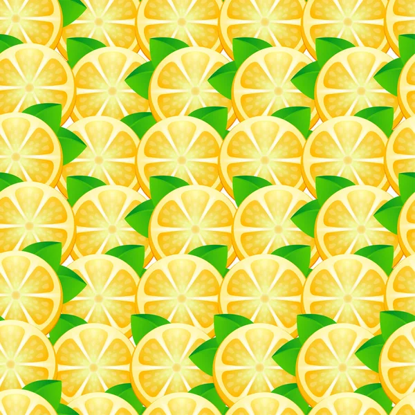 Свежие Лимоны Заднем Плане Иконки Ручной Работы Дудл Вектор Обоев — стоковый вектор