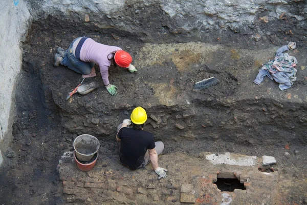 Archeologie onderzoek — Stockfoto