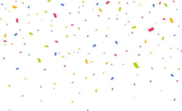 Des confettis. Parties de confettis — Image vectorielle