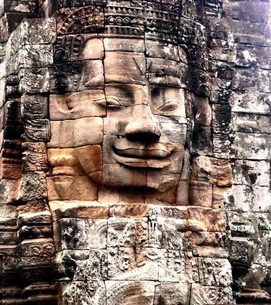 Angkor wat face — Stock Photo, Image