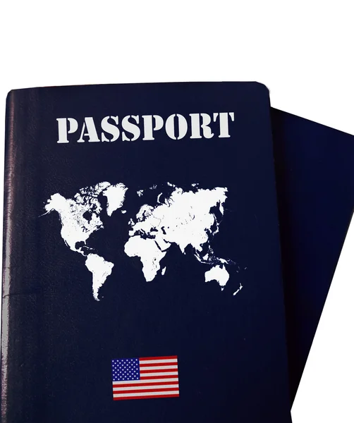 Dünya pasaportu — Stok fotoğraf