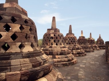 Borobudur Tapınağı Endonezya java