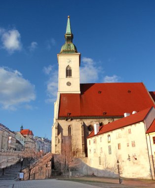 Bratislava Slovakya 'daki St. Martin Katedrali