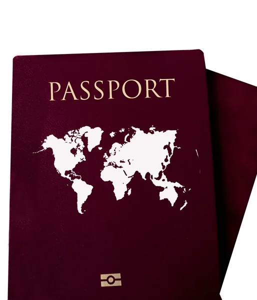 Світ паспорт — стокове фото