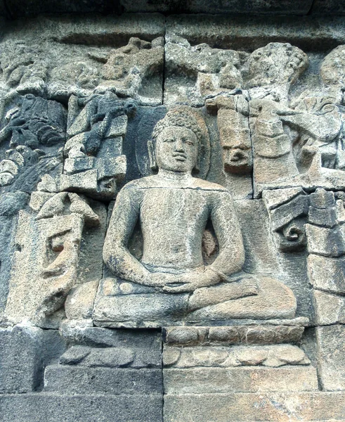 Bouddha bas relief — Photo