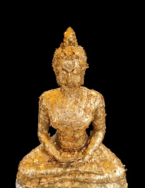 Buddha coberto de ouro — Fotografia de Stock