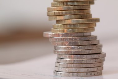 paralar ayrıntı yığını