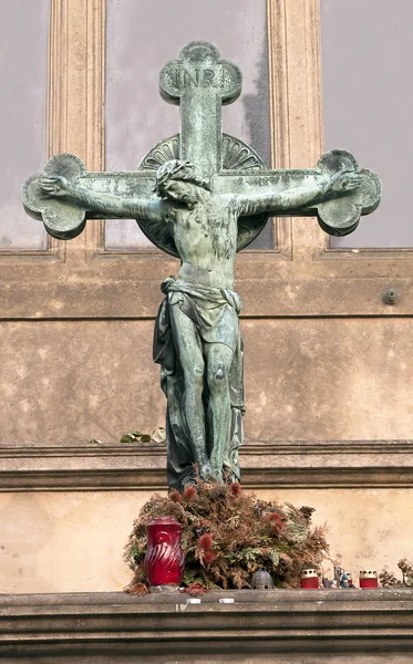 Jezusa Chrystusa na krzyżu — Zdjęcie stockowe
