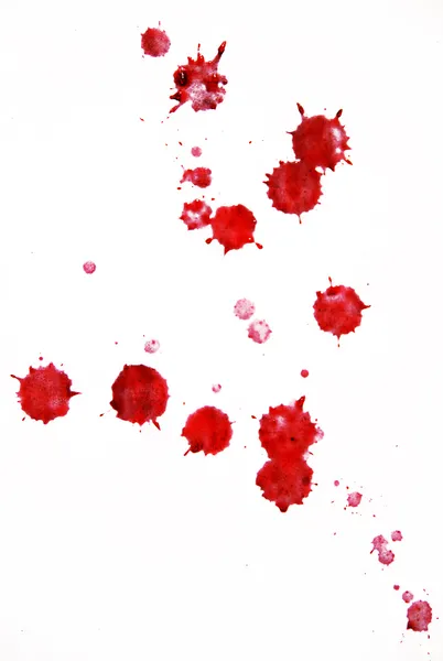 Blood droplets — Stock Photo, Image