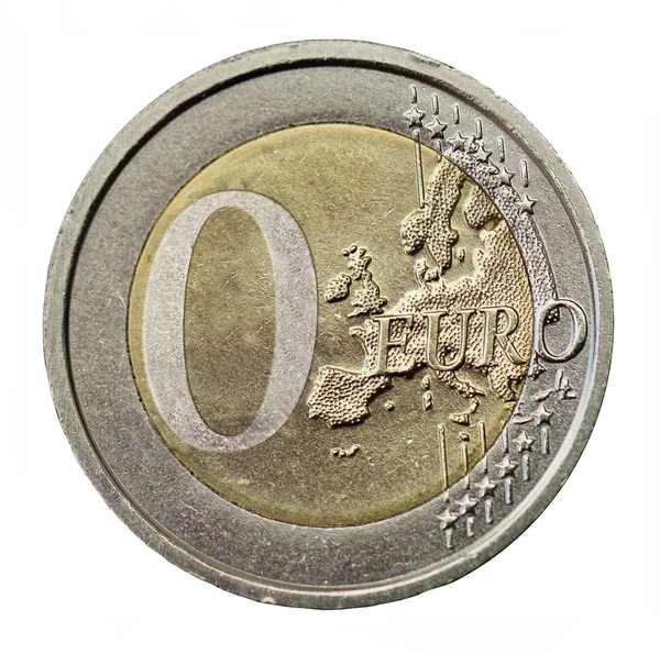 Null Münze — Stockfoto