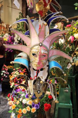 Karnaval maskesi Portre