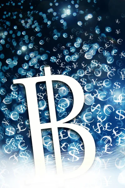 Bitcoin illustration — Stock Photo, Image