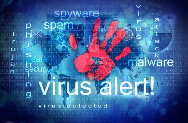 Antivirus — Foto Stock