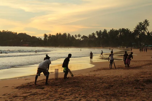 Cricket game — Stock Photo, Image