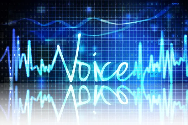 Voice verification — Stock Photo, Image