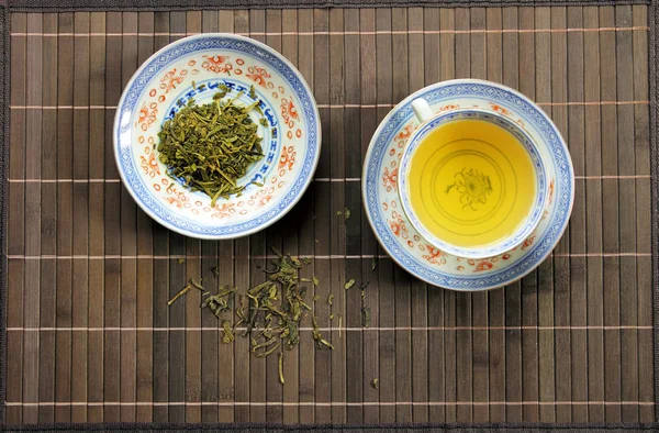 Té verde zen — Foto de Stock