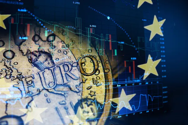 Euro invest koncepcja — Zdjęcie stockowe