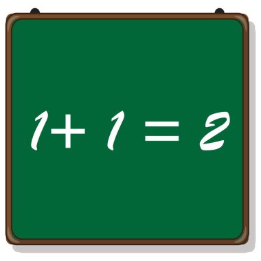 Bir artı bir eşittir iki formül.
