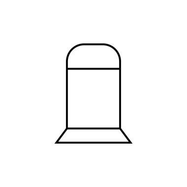 hedef kilometre taşı vektör çizimi