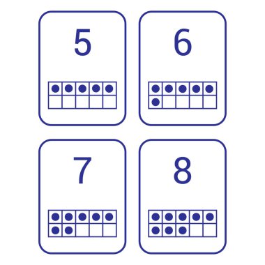 1. sınıf için on çerçeve sayımı