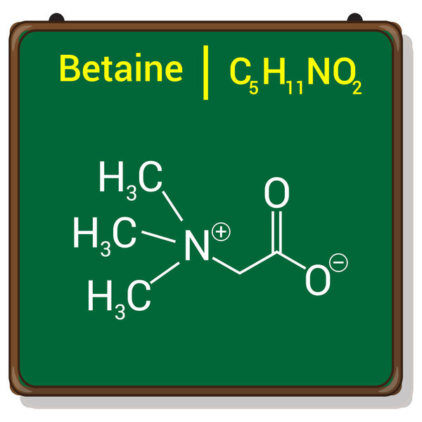 химическая структура Betaine (C5H11NO2)