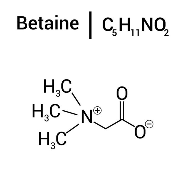 химическая структура Betaine (C5H11NO2)