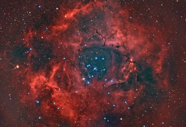 Nebulosa de roseta Fotografia De Stock