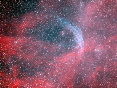 WR134 Wolf Rayet star and Ring Nebula clipart
