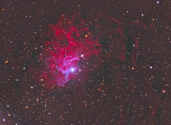 Flaming Star Nebula — Stock Photo, Image