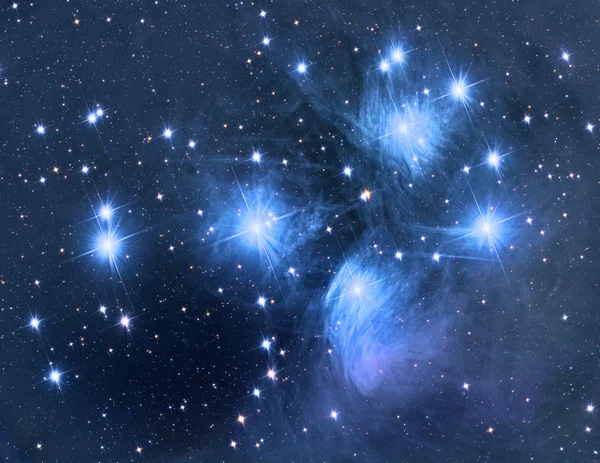 M45 昴宿 — 图库照片
