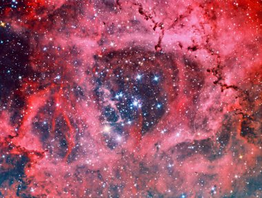rozet Bulutsusu Tekboynuz ngc2244 içinde
