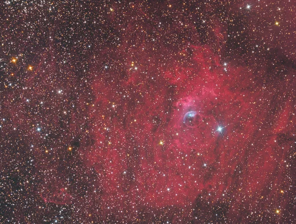 Mgławica bańka ngc7635 — Zdjęcie stockowe