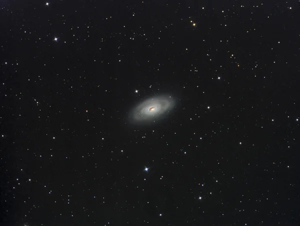 Galaxia del ojo negro de M64 Fotos de stock libres de derechos