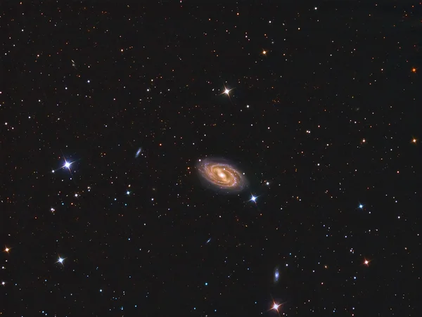 M109 galaxia espiral barrada Imagen de stock