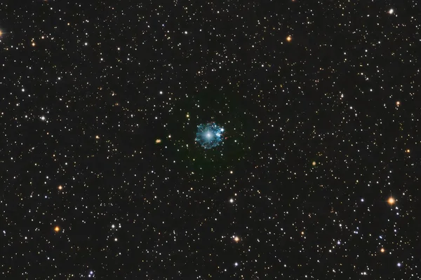 Nebulosa Ojo Gato Ngc6543 Con Cámara Científica —  Fotos de Stock