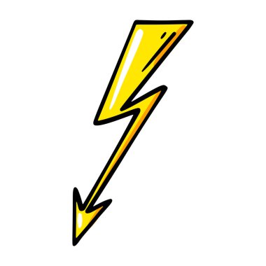 Elle çizilmiş ok. Vektör illüstrasyonu