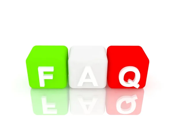 Faq Italia — Foto Stock