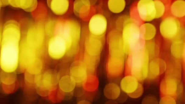 Αφηρημένο Φόντο Bokeh Πολύχρωμα Φώτα Των Χριστουγέννων Φόντο Banner Κενό — Αρχείο Βίντεο