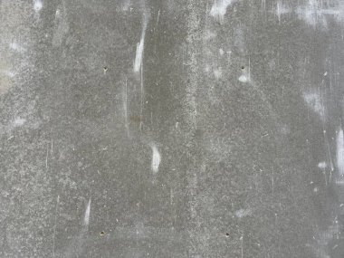 Beton duvar dokusu. Beyaz macunlu eski püskü gri taş duvar. Kapat.