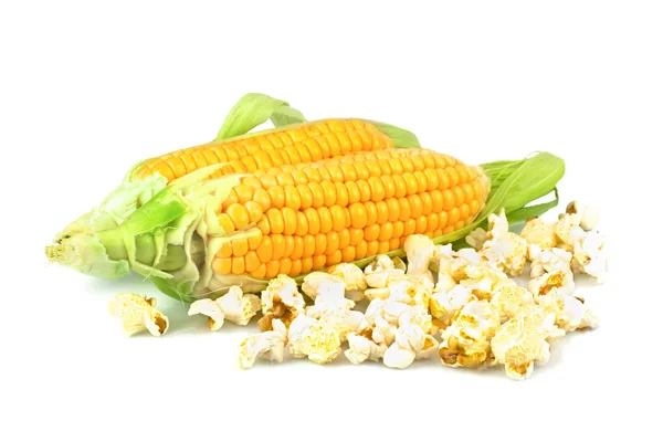 Кукурудзи і попкорн — стокове фото