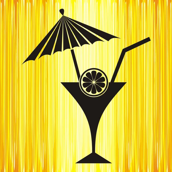 Cocktail — Image vectorielle