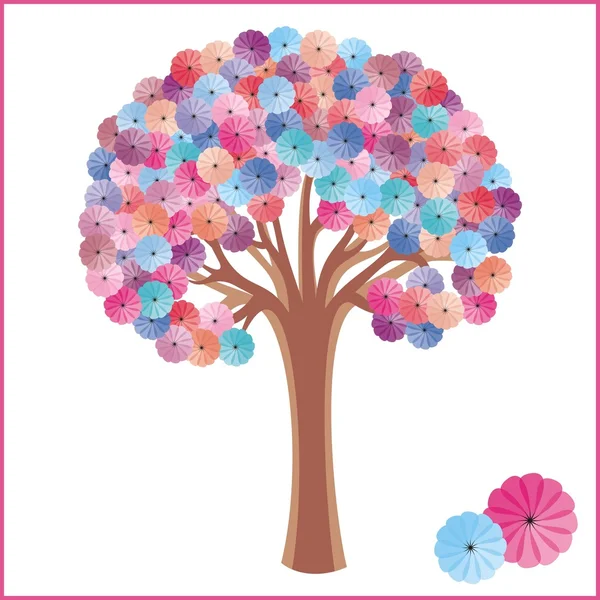 Blossom tree — Stock Vector