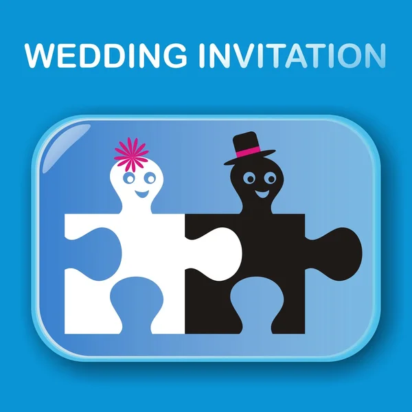 Invitation de mariage — Photo