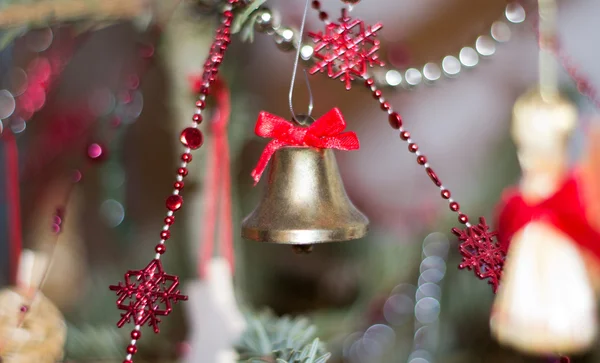 Old christmas bell — Stock Photo, Image