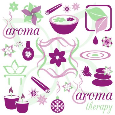 Aromaterapi simgeler