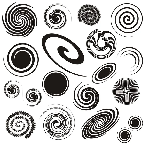 Spirales — Image vectorielle