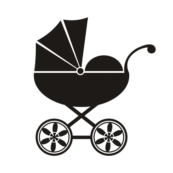 赤ちゃんのロッキング — ストックベクタ