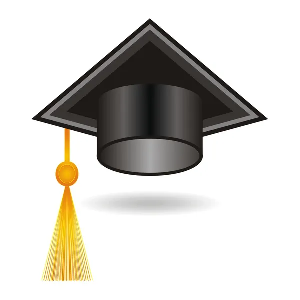 Graduation cap — Stock Vector