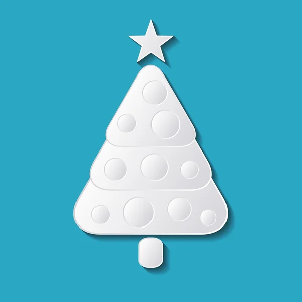 Árbol de Navidad — Vector de stock